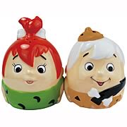 Flintstones Pebbles & Bamm-Bamm Egg Salt & Pepper Shakers